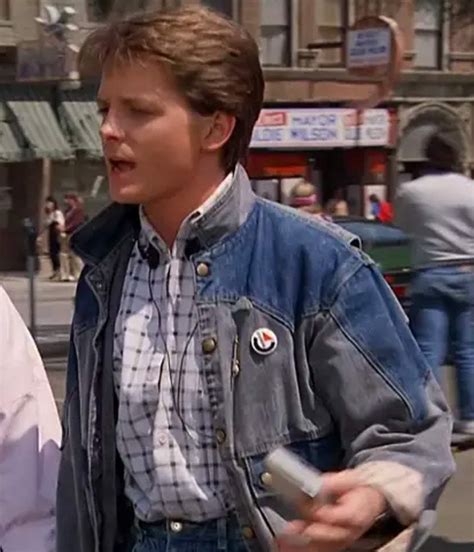 Replica ‘Back To The Future’ Marty McFly Denim Jacket 